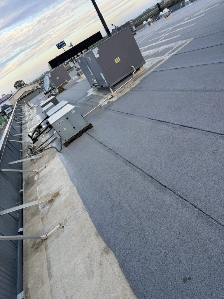 Ponding Water Roof Repair in Springfield, MA