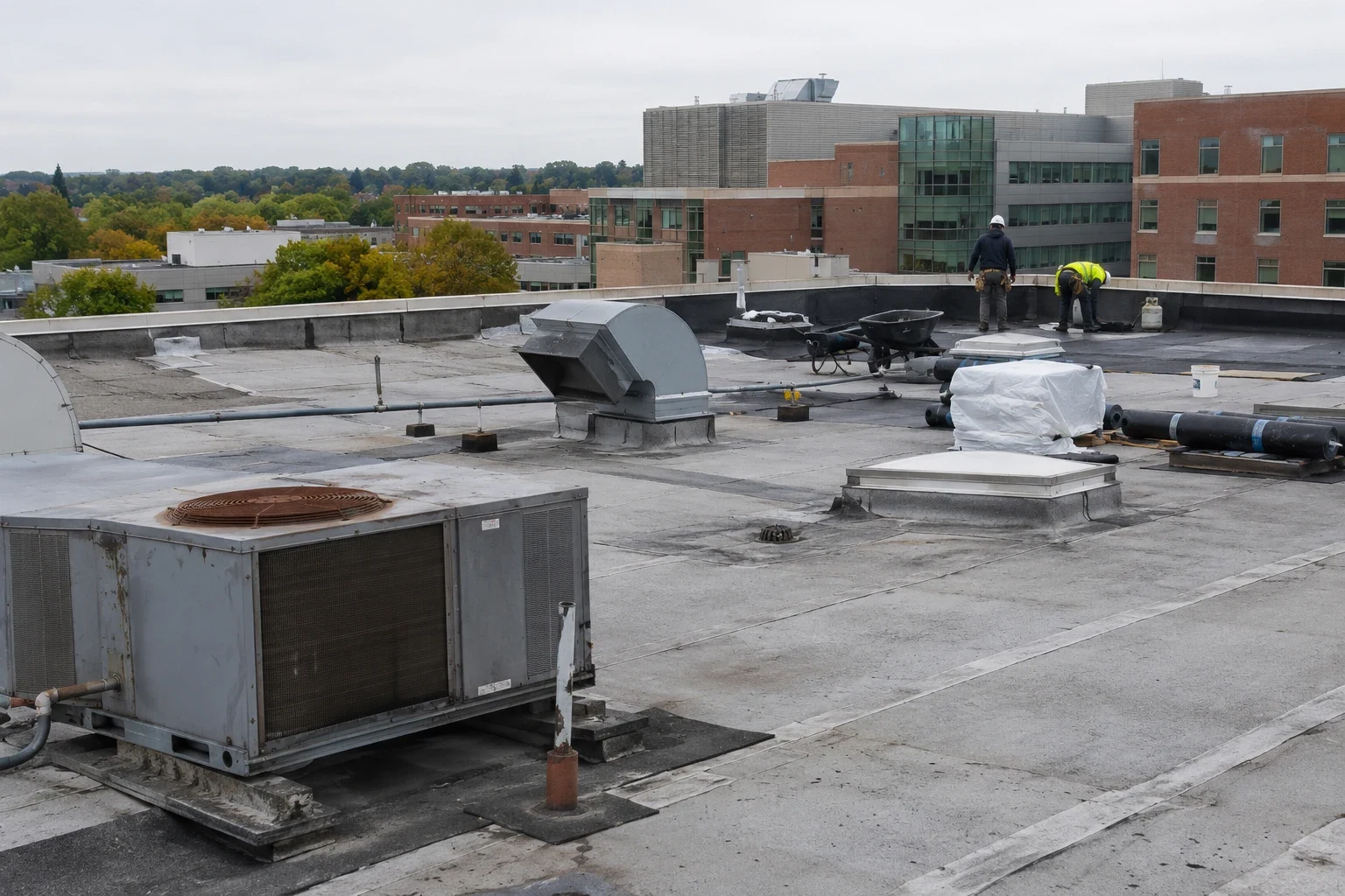 Roofing for Healthcare Systems in Springfield, MA