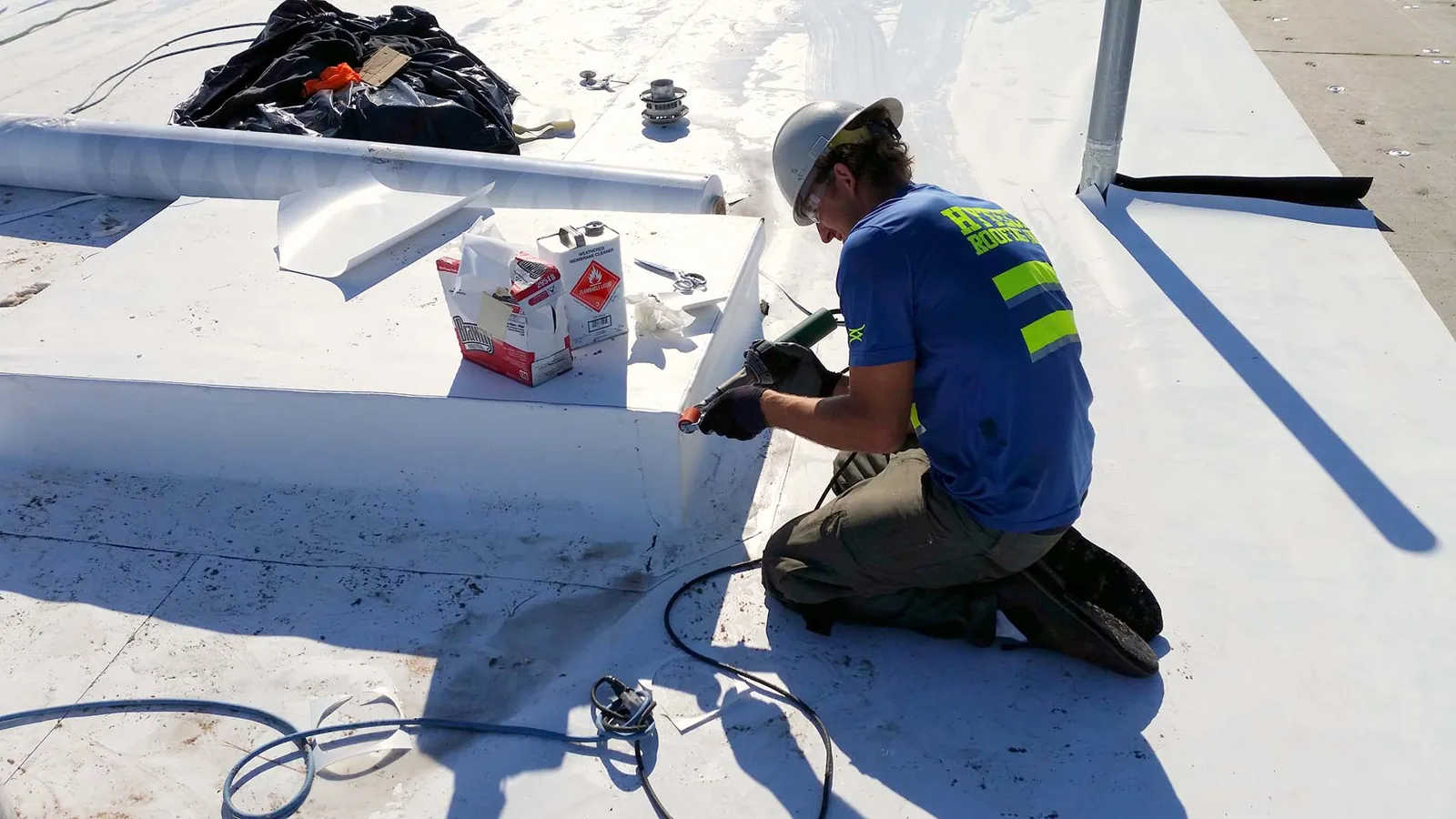 Commercial Roof Leak Repair in Springfield, MA