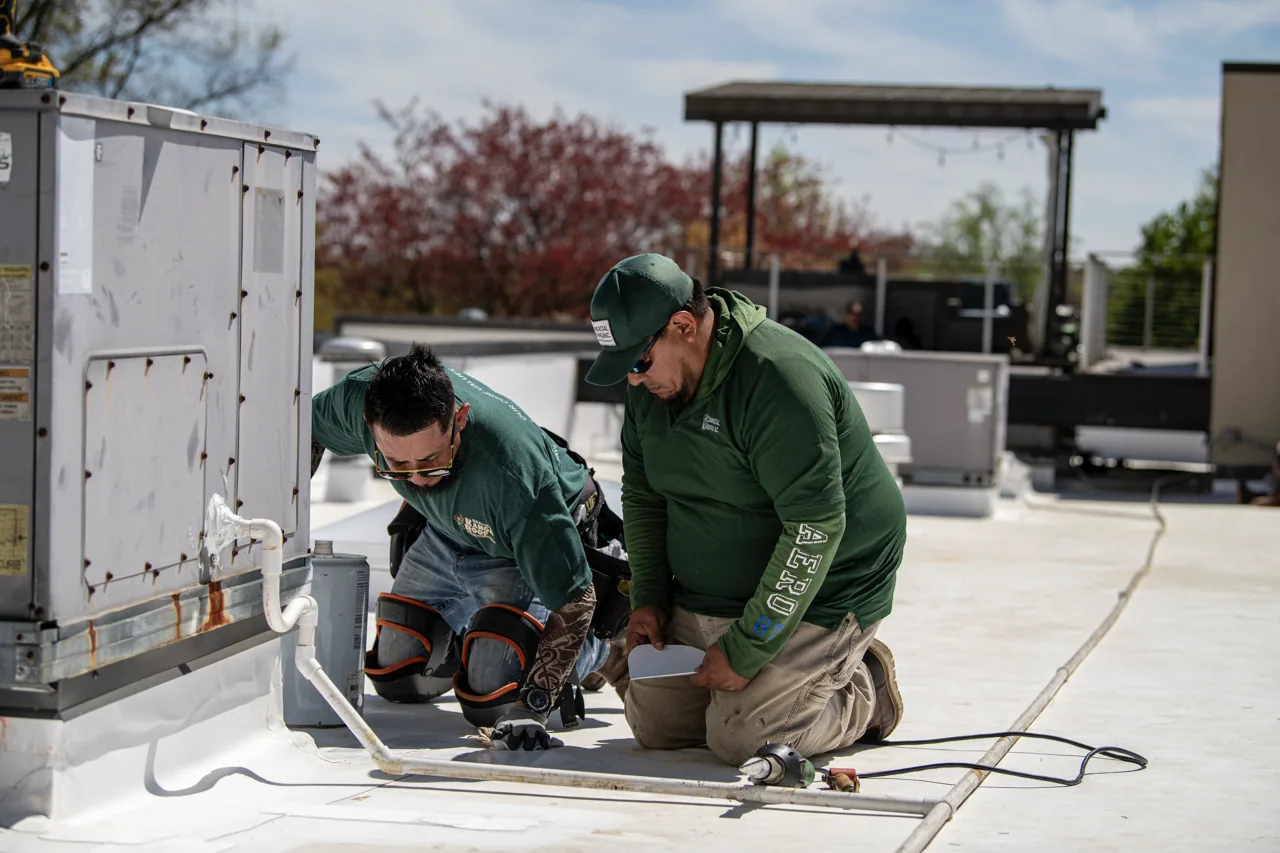 Occupied-Building Reroofing in Springfield, MA