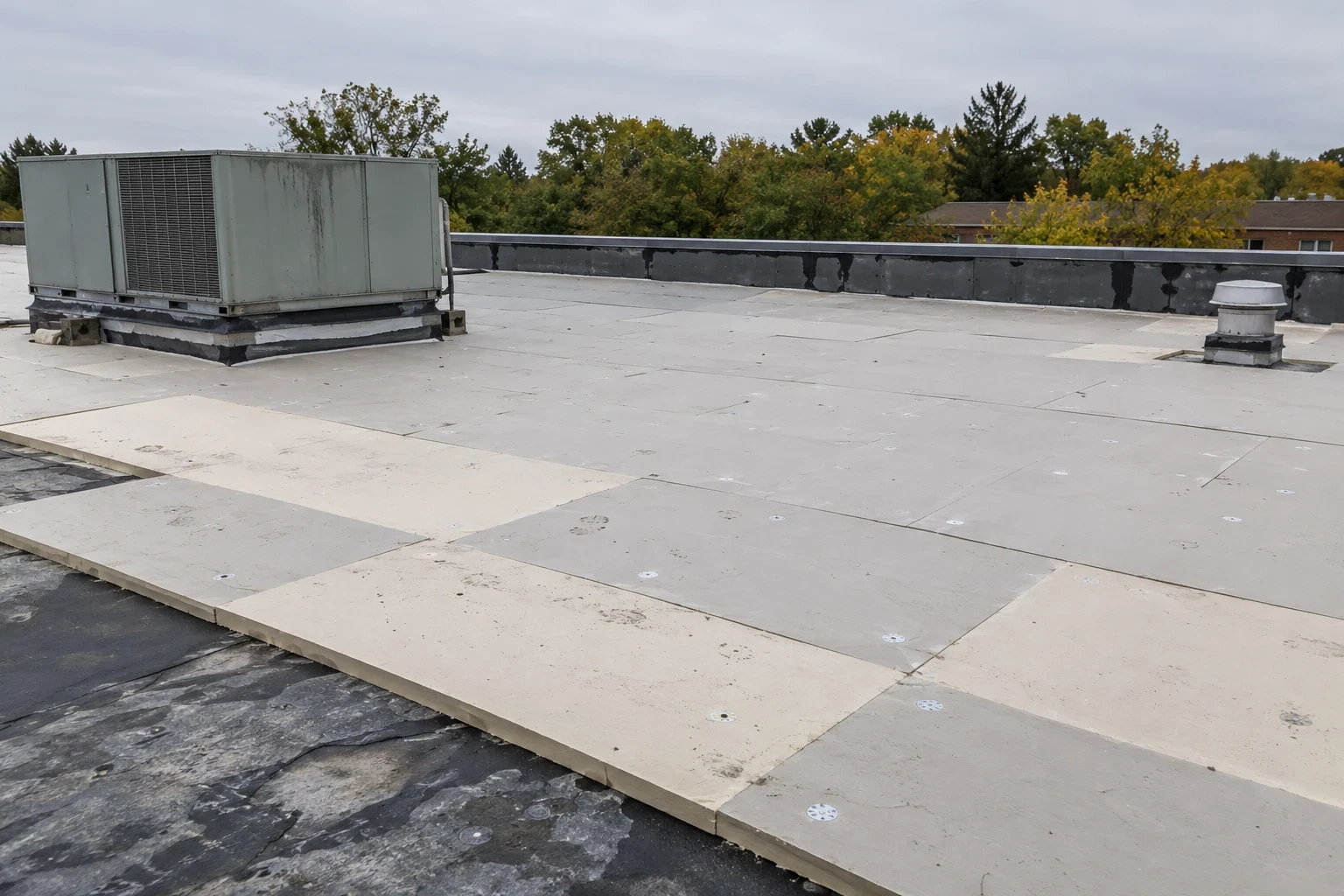 Commercial Roof Insulation and Cover Board in Springfield, MA